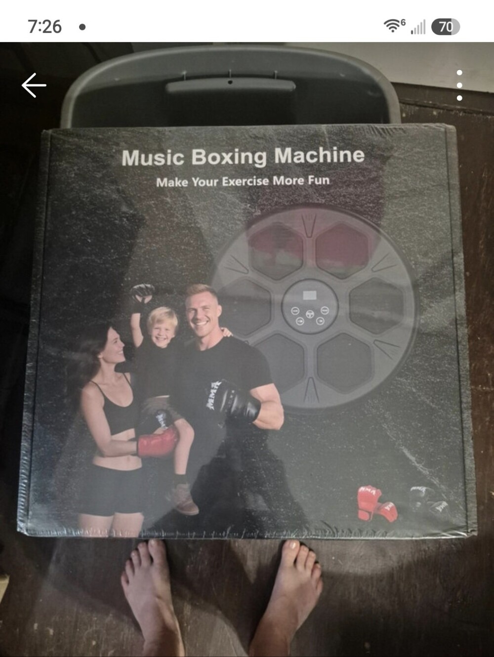 Black Music Boxing Machine - Portable Rhythm Trainer